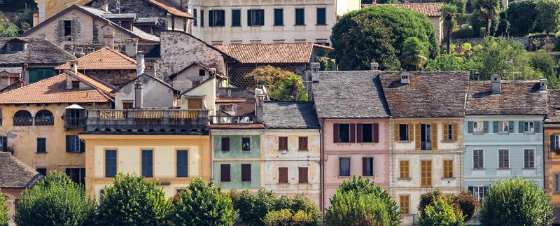 Foto dal lago d'Orta