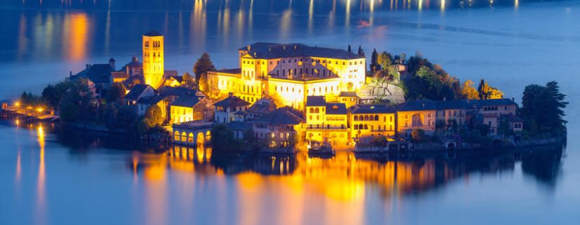 Foto dal lago d'Orta