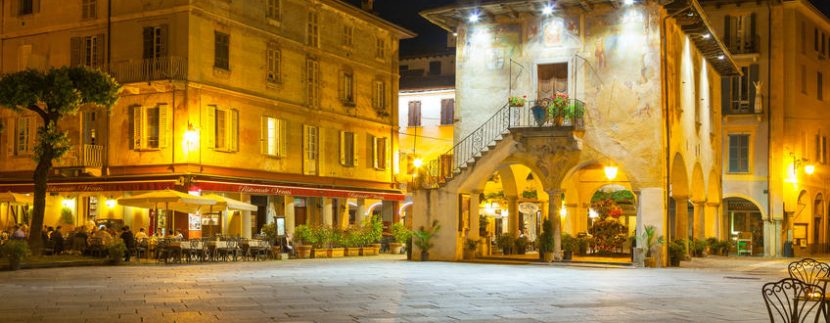 Foto dal lago d'Orta