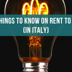 10 things to know on rent to buy (in Italy)