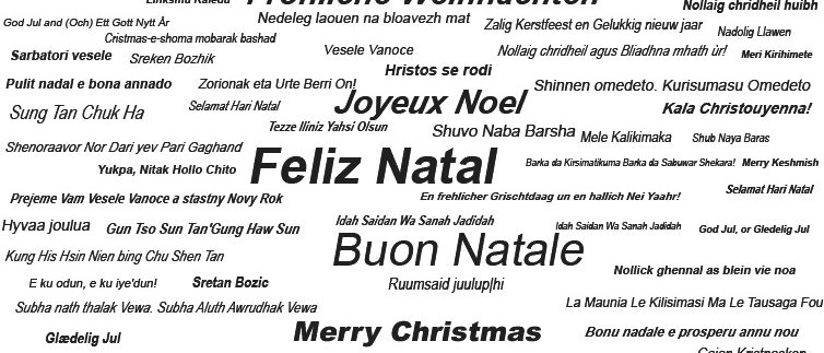 Buon Natale In Diverse Lingue.I Wish You A Merry Christmas Ortalloggi