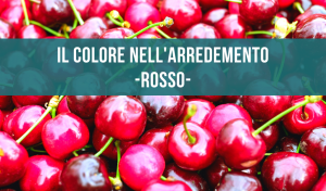 Il colore nell'arredamento -rosso-