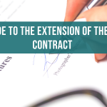 A guide to the extension of the rent contract