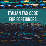Italian tax code for foreigners