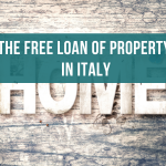 The free loan of property in Italy