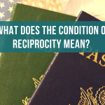 What does the condition of reciprocity mean?