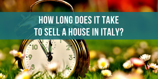 How long does it take to sell a house in Italy?
