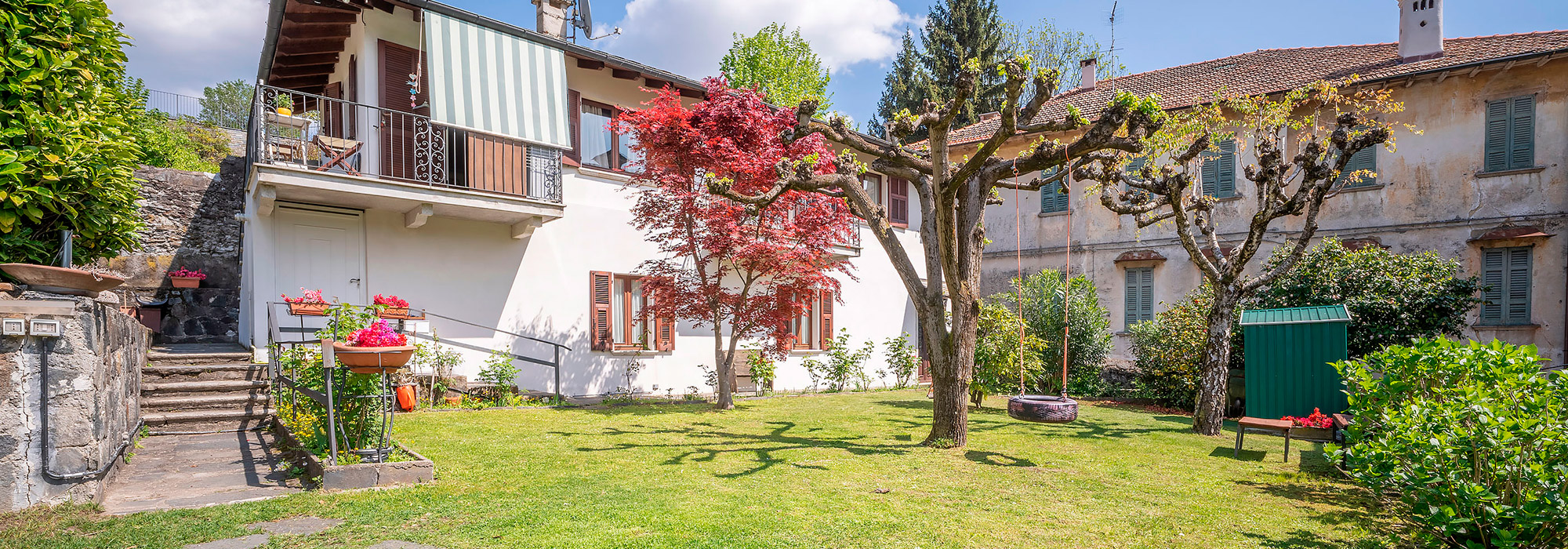 ORTA Villetta con giardino e accesso carrale