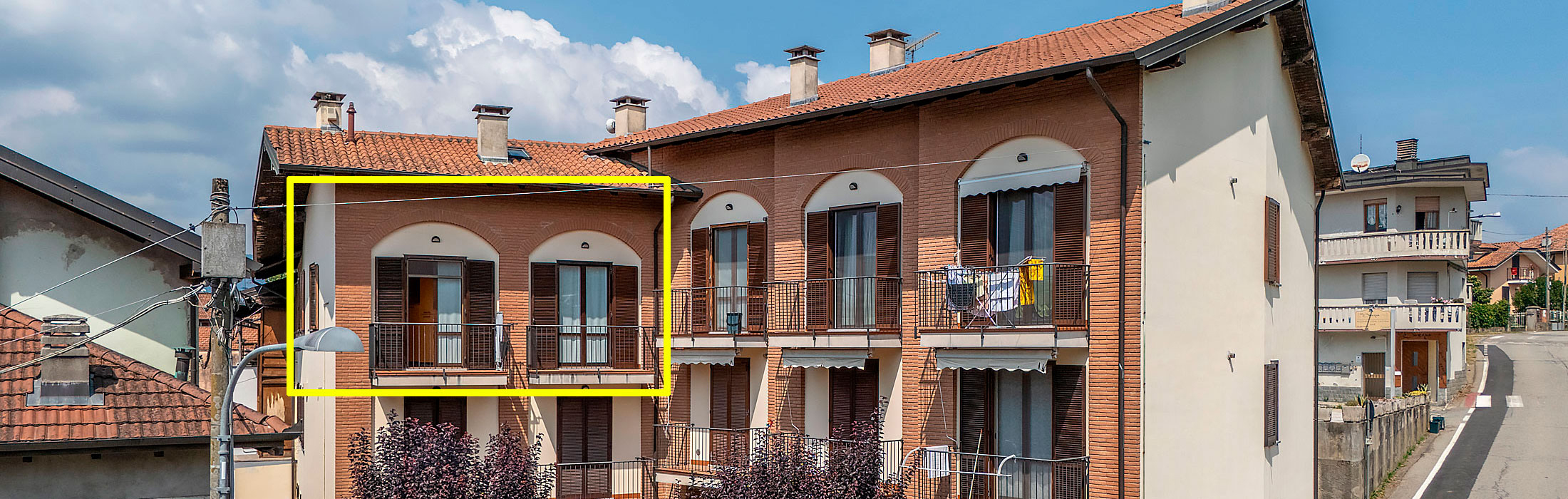 BOLZANO NOVARESE Apartment with private attic and garage
