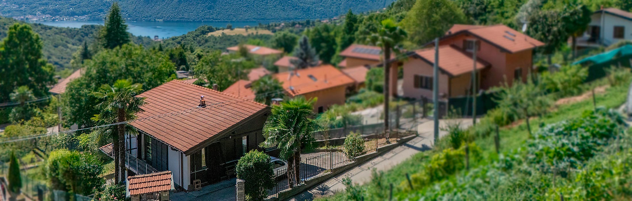 ARMENO – Casa indipendente con giardino – Due appartamenti
